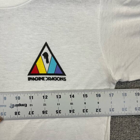 Imagine Dragons Thin White 2018 Evolve‎ Tour Tee Indie Pop Rock Band T-Shirt - Picture 6 of 10